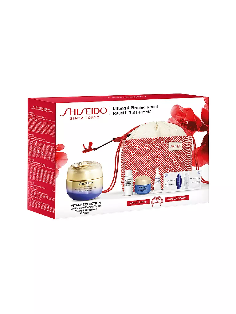 SHISEIDO | Coffret cadeau - VITAL PERFECTION Uplifting and Firming Cream Set 50ml /15ml / 7ml / 3ml / 2ml | Aucune couleur
