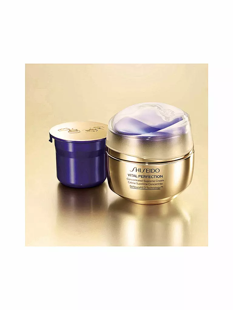 SHISEIDO | Crème pour le visage - Vital Perfection Concentrated Supreme Cream REFILL 50ml | keine Farbe