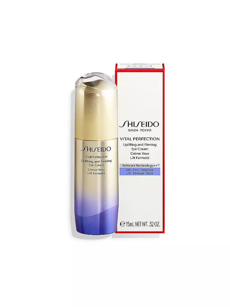 SHISEIDO | Crème pour les yeux - Vital Perfection Uplifting and Firming Eye Cream 15ml | Aucune couleur