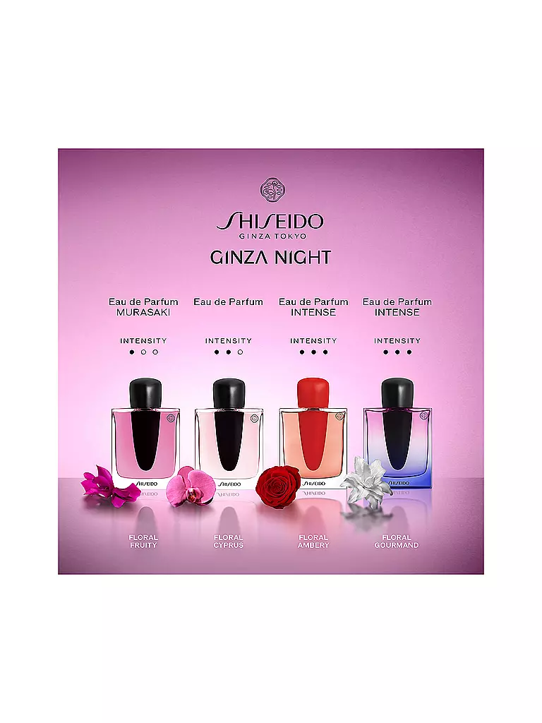 SHISEIDO | Ginza Night Eau de Parfum Intense 90ml | 