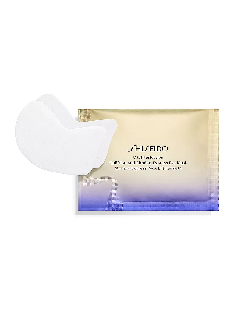 SHISEIDO | Masque pour les yeux - Vital Perfection Uplifting and Firming Express Eye Mask 12 pièces | Aucune couleur