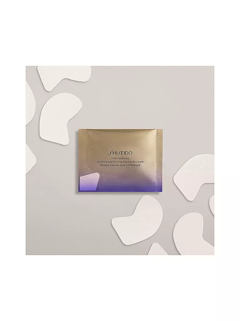 SHISEIDO | Masque pour les yeux - Vital Perfection Uplifting and Firming Express Eye Mask 12 pièces | 