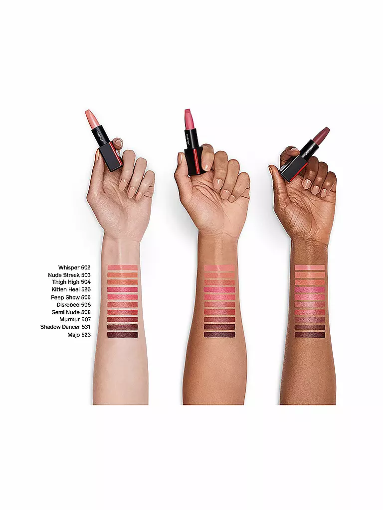 SHISEIDO | ModernMatte Powder Lipstick (513 Exotic Red) | 