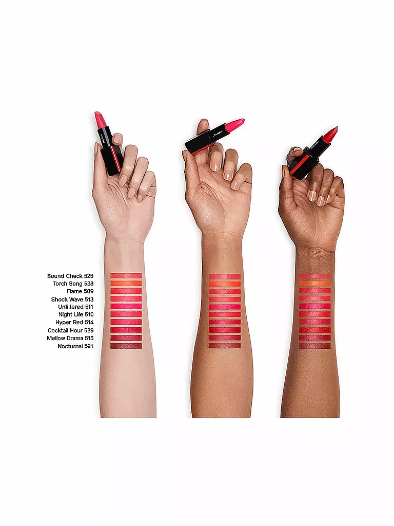 SHISEIDO | ModernMatte Powder Lipstick (513 Exotic Red) | 