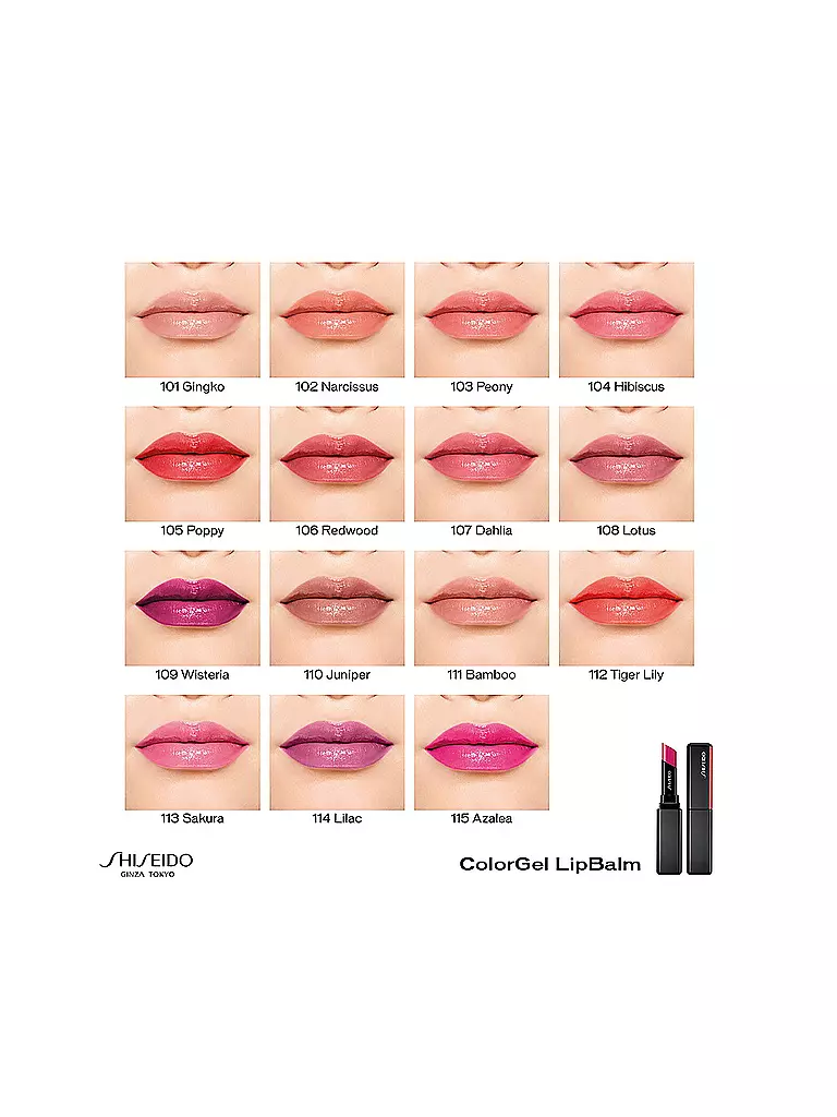SHISEIDO | Rouge à lèvres - ColorGel LipBalm ( 111 Bamboo ) | rosa