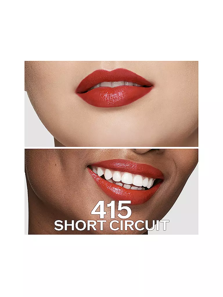 SHISEIDO | Rouge à lèvres - TechnoSatin Gel Lipstick (415) | rot