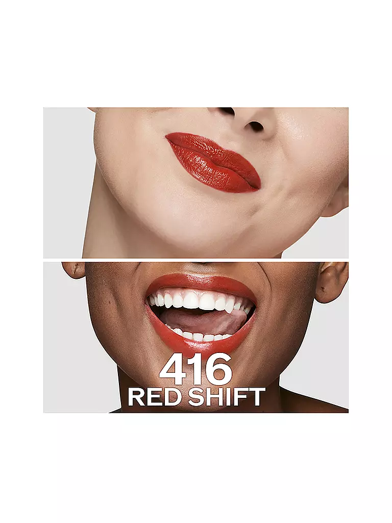 SHISEIDO | Rouge à lèvres - TechnoSatin Gel Lipstick (416) | rot