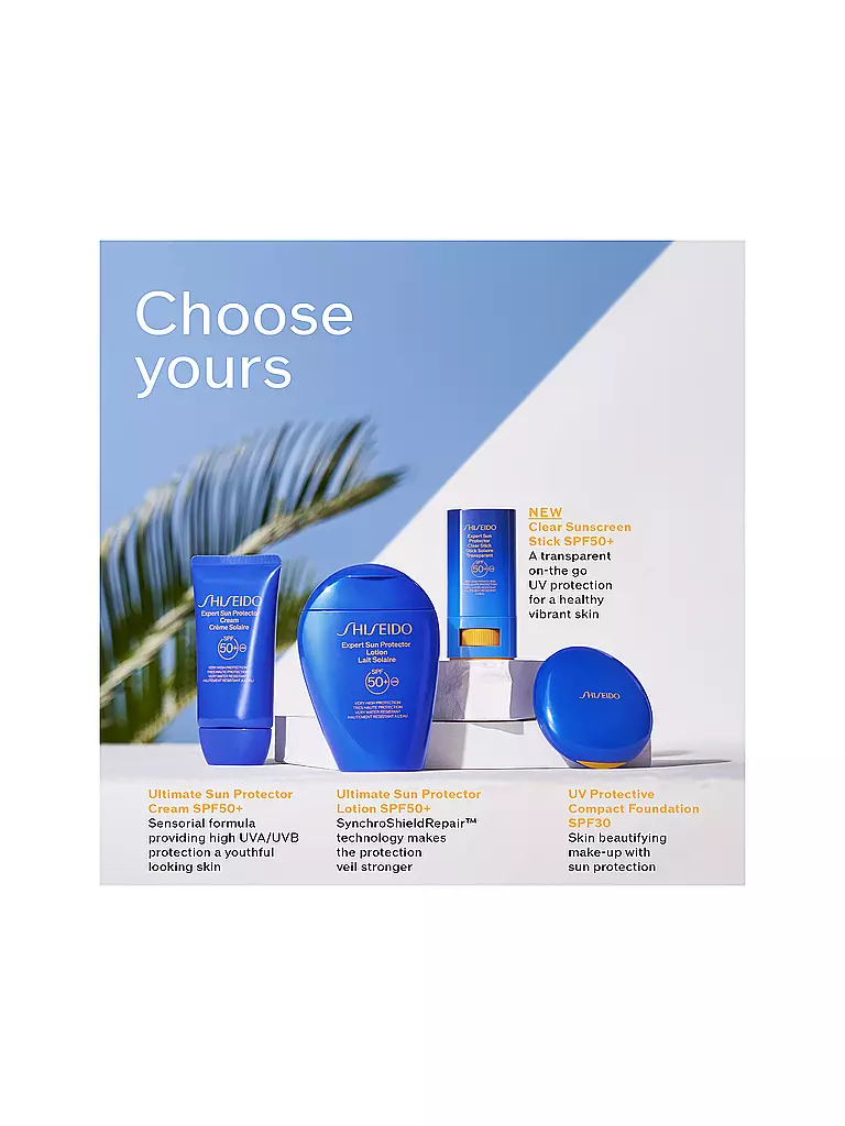 SHISEIDO | Soin solaire - Expert Sun Protector Clear Suncare Stick SPF 50+ 20g | 