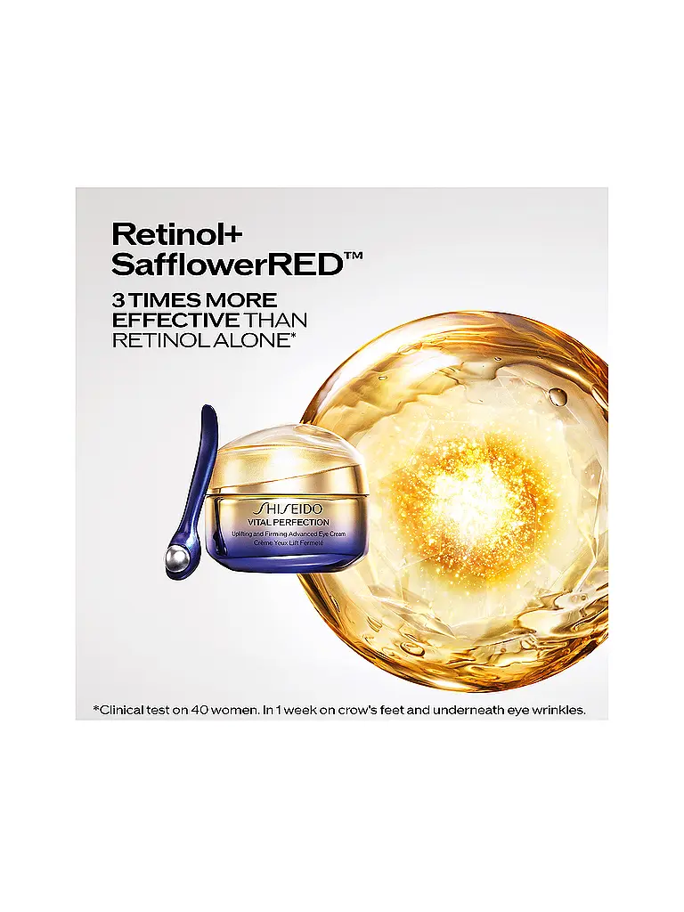 SHISEIDO | Vital Perfection Crème Yeux Lift Fermeté Avancée 15ml | 