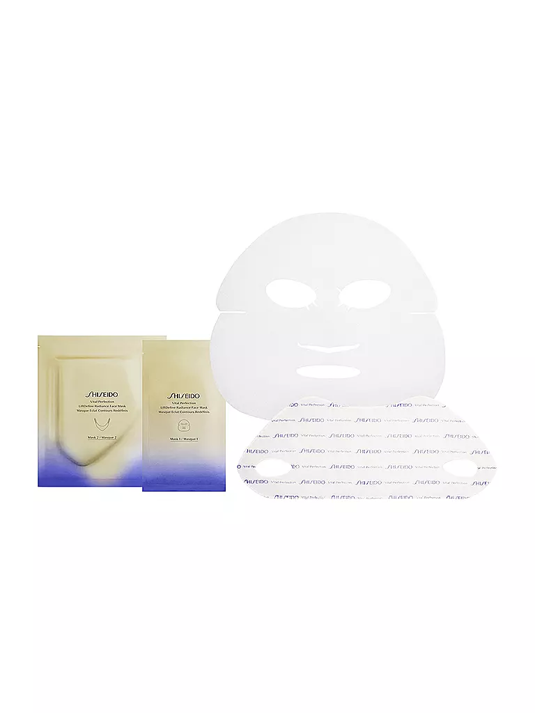 SHISEIDO | Vital Perfection Liftdefine Radiance Face Mask 6 pièces | keine Farbe