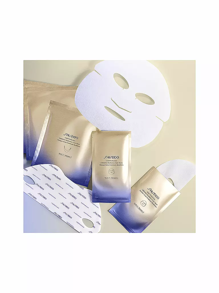 SHISEIDO | Vital Perfection Liftdefine Radiance Face Mask 6 pièces | 