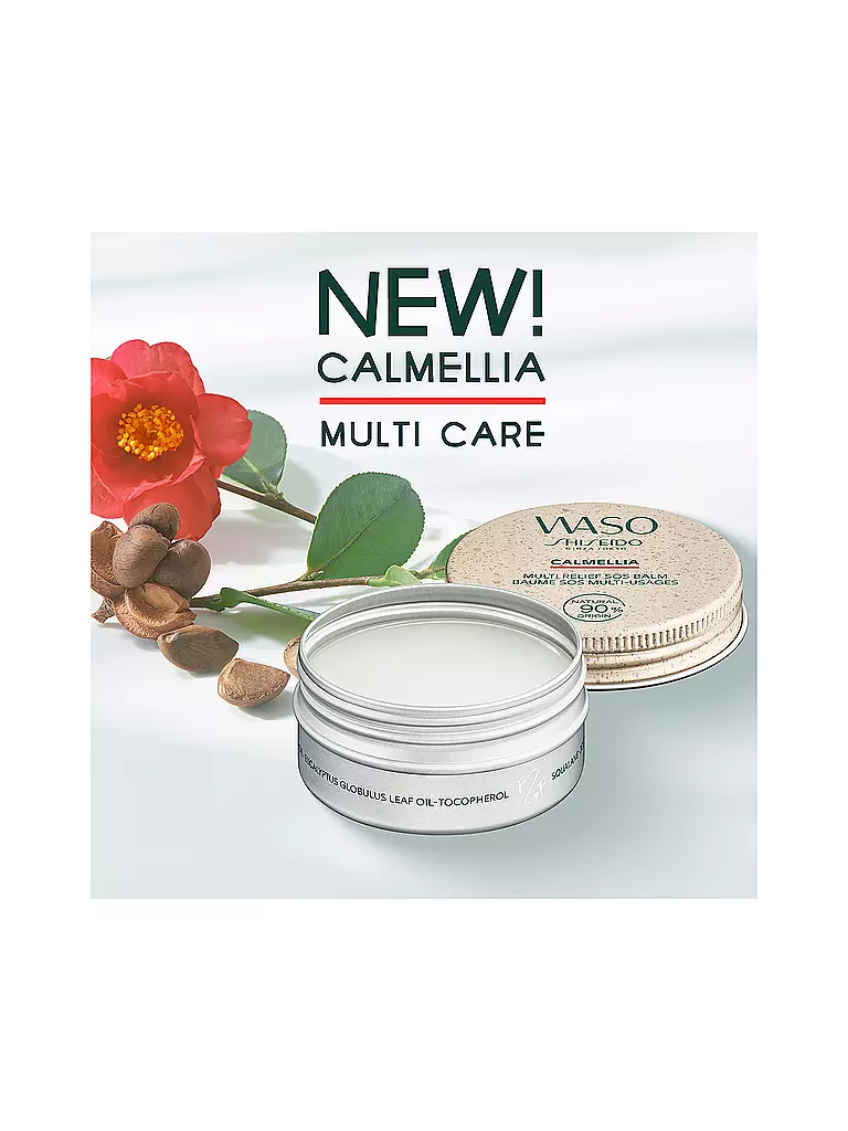 SHISEIDO | WASO CALMELLIA Baume SOS Multi-Réconfort 20 g | 