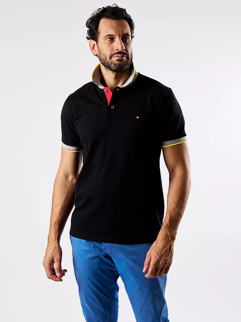 SHOCKLY | Polo | schwarz