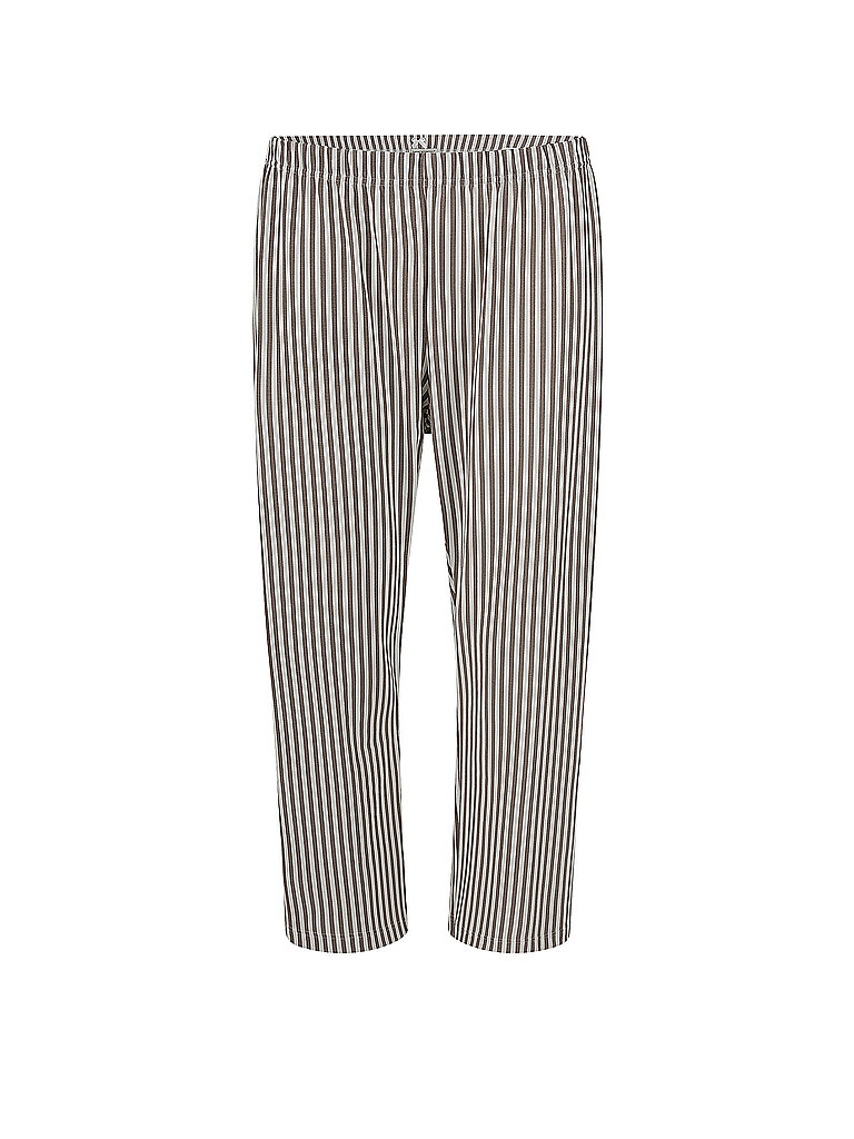Pantalon de pyjama 7/8 marron clair XS