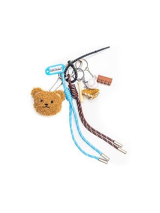 SHOUIA | Porte-clés de sac #23 TEDDY BLUE