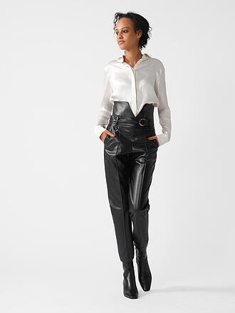 SILVIA SCHNEIDER | Pantalon aspect cuir