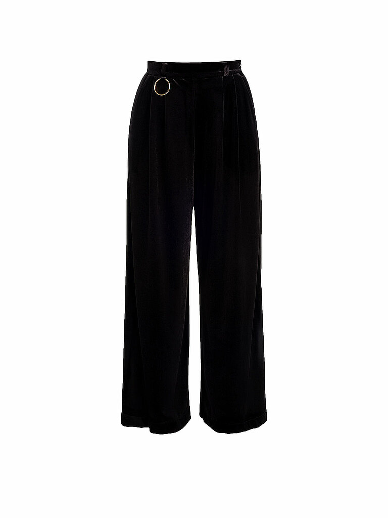 Pantalon en velours noir 40