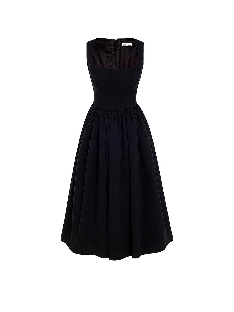Robe midi noir 36