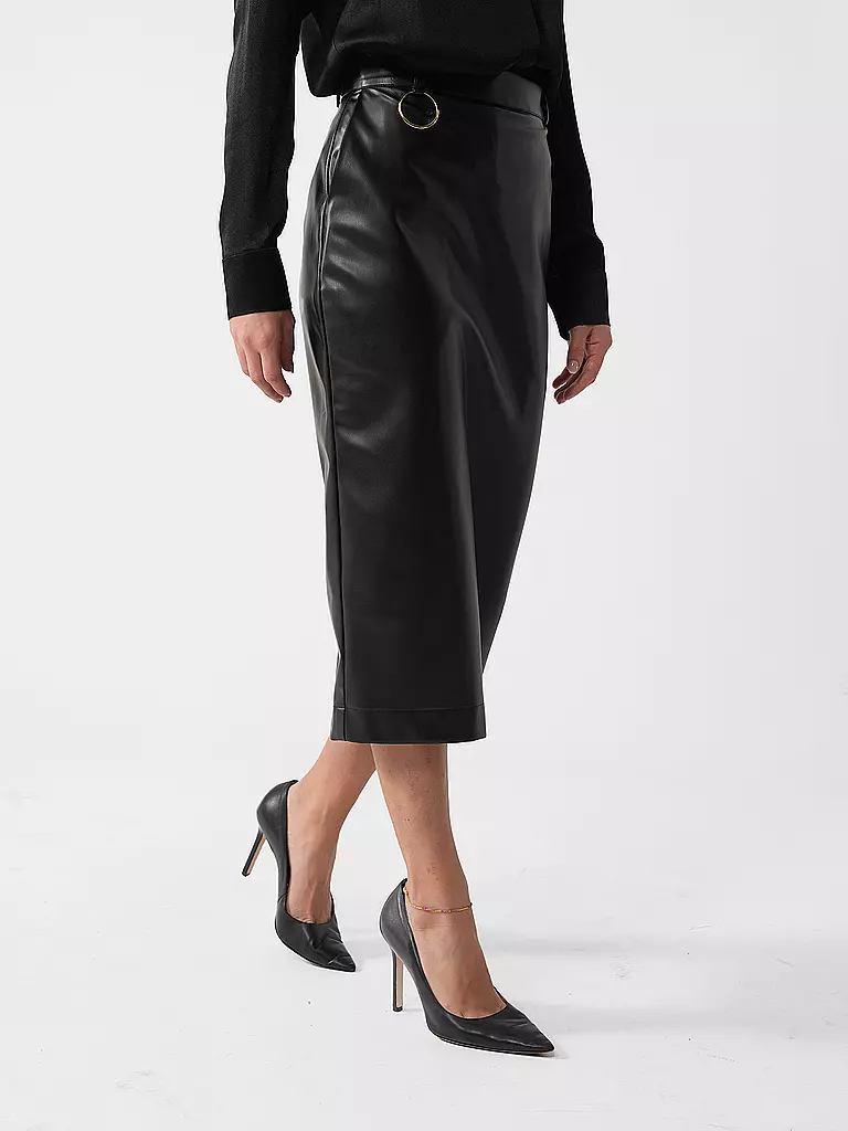 SILVIA SCHNEIDER | Jupe aspect cuir | 