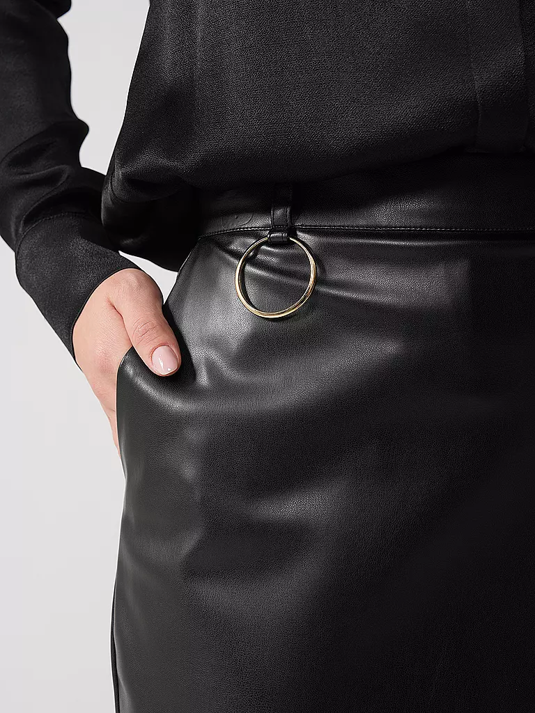 SILVIA SCHNEIDER | Jupe aspect cuir | 