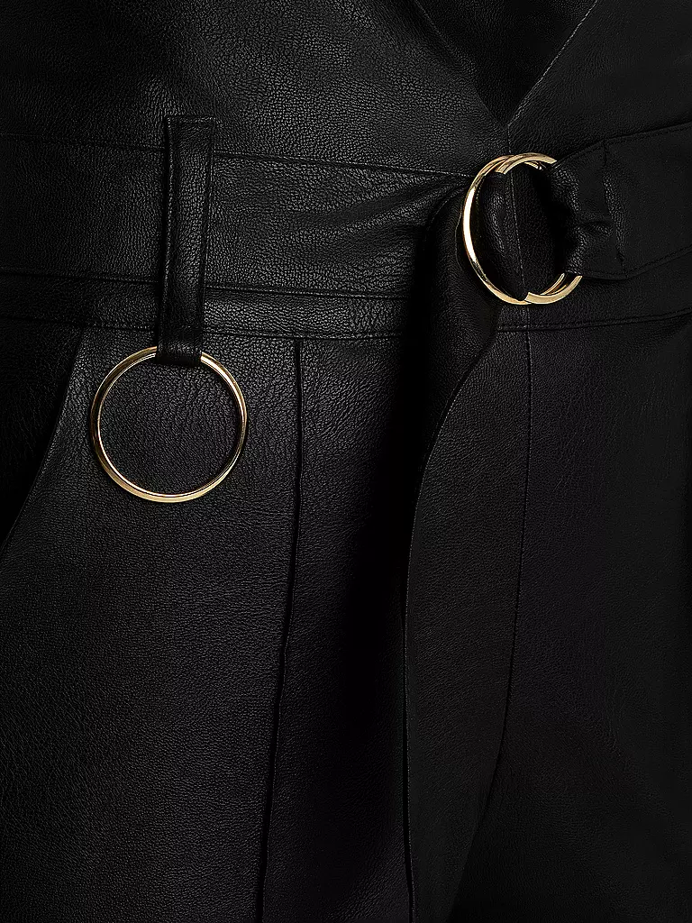 SILVIA SCHNEIDER | Pantalon aspect cuir | 