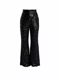 SILVIA SCHNEIDER | Pantalon coupe évasée | Noir