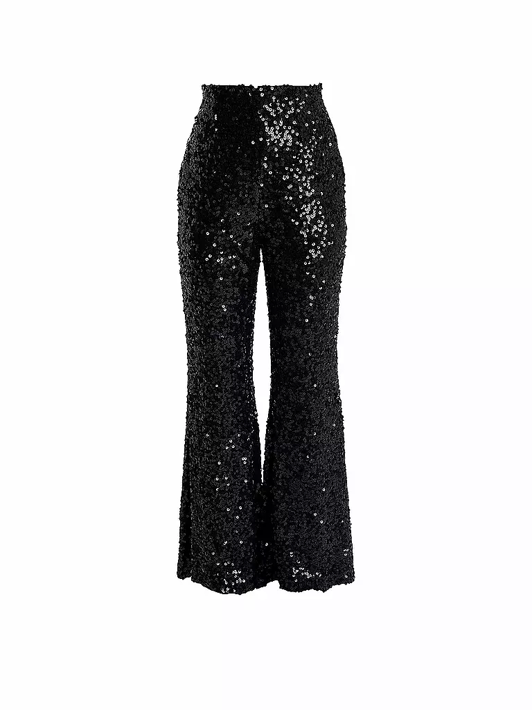SILVIA SCHNEIDER | Pantalon coupe évasée | schwarz