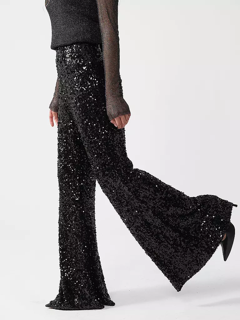 SILVIA SCHNEIDER | Pantalon coupe évasée | 