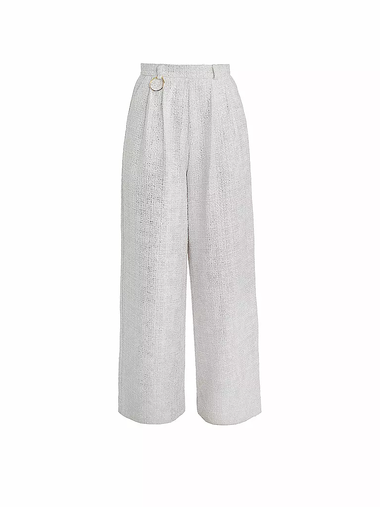 SILVIA SCHNEIDER | Pantalon de tailleur | silber