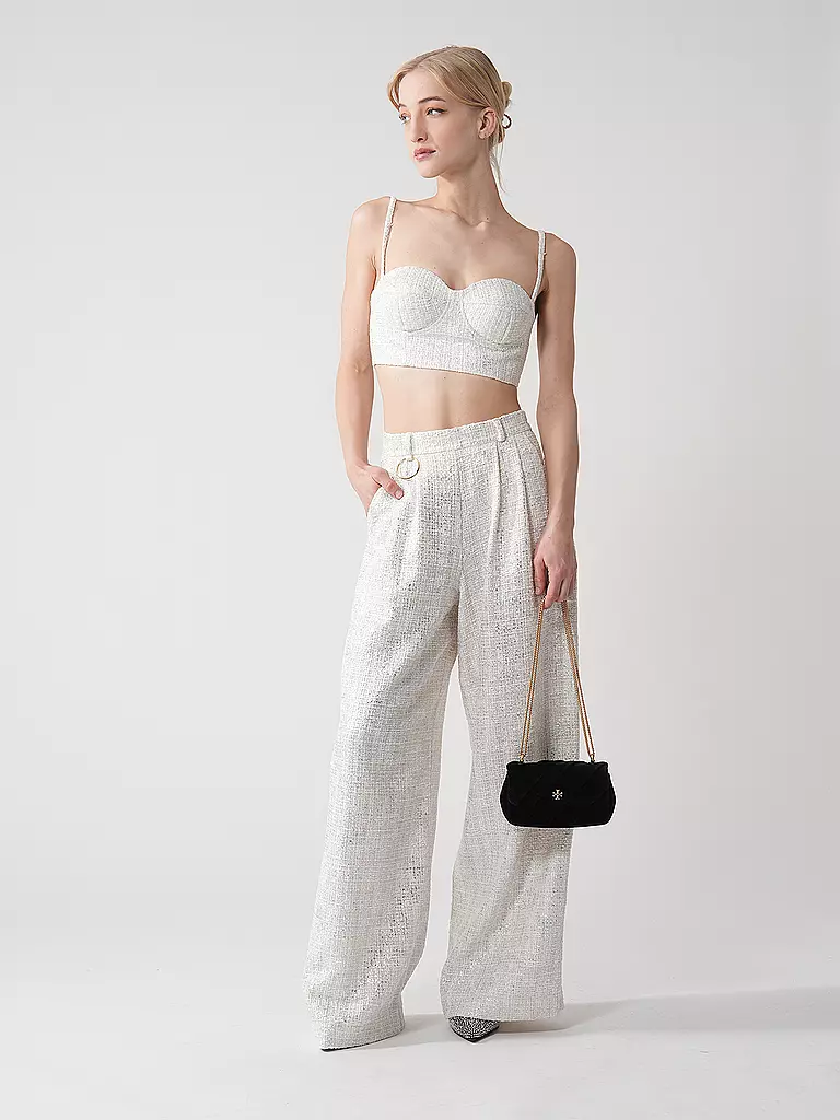 SILVIA SCHNEIDER | Pantalon de tailleur | silber