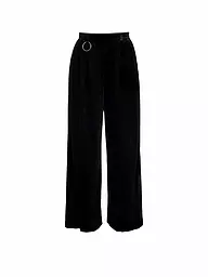 SILVIA SCHNEIDER | Pantalon en velours | Noir