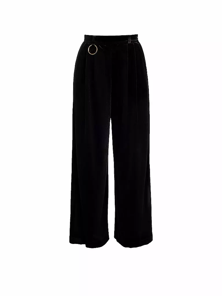 SILVIA SCHNEIDER | Pantalon en velours | schwarz