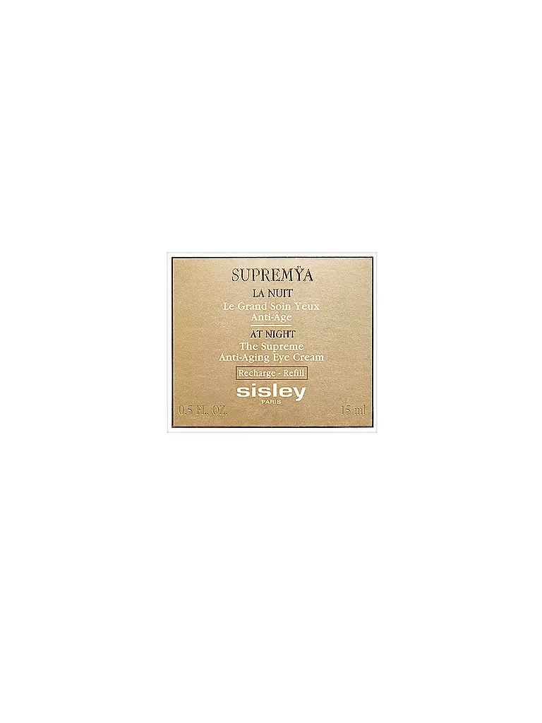 SISLEY | Augencreme - Supremÿa Le Grand Soin Yeux Anti-Âge REFILL 15ml | 