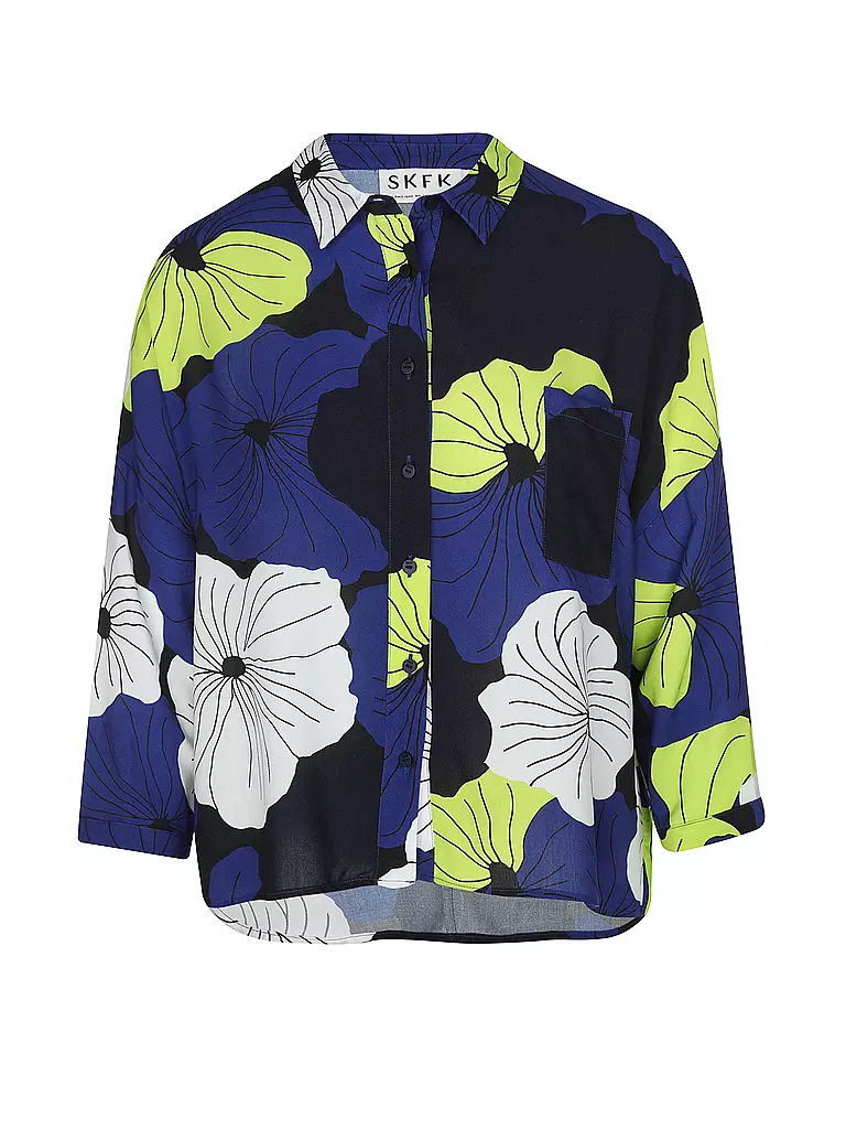 SKFK | Blouse MATTINA | blau