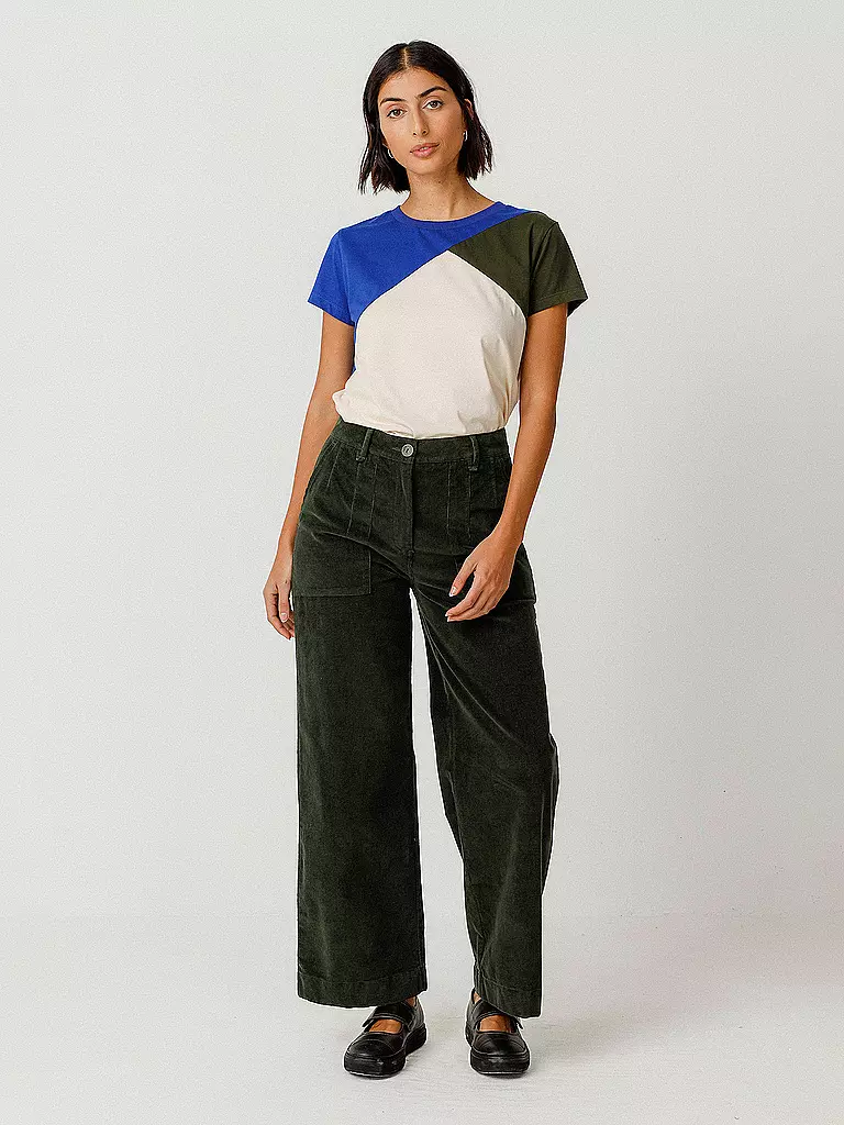 SKFK | Cordhose IARZA | Vert foncé