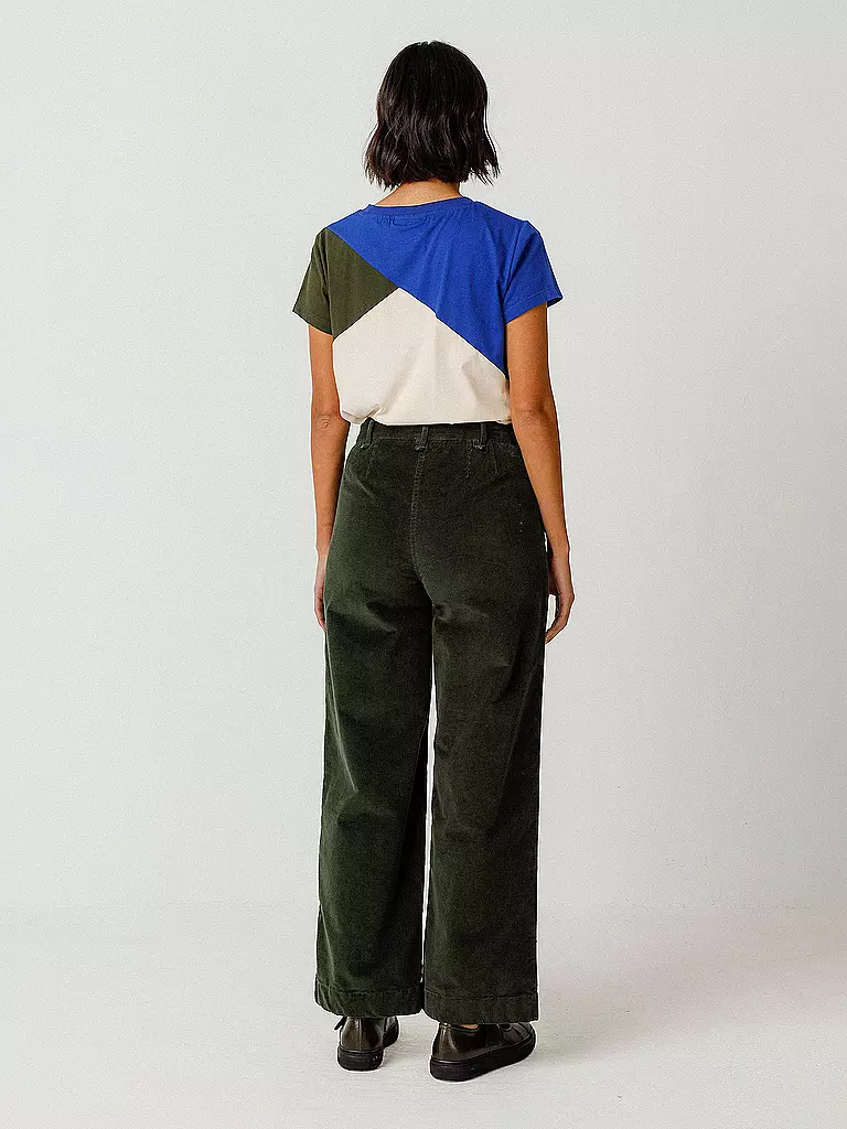 SKFK | Cordhose IARZA | Vert foncé