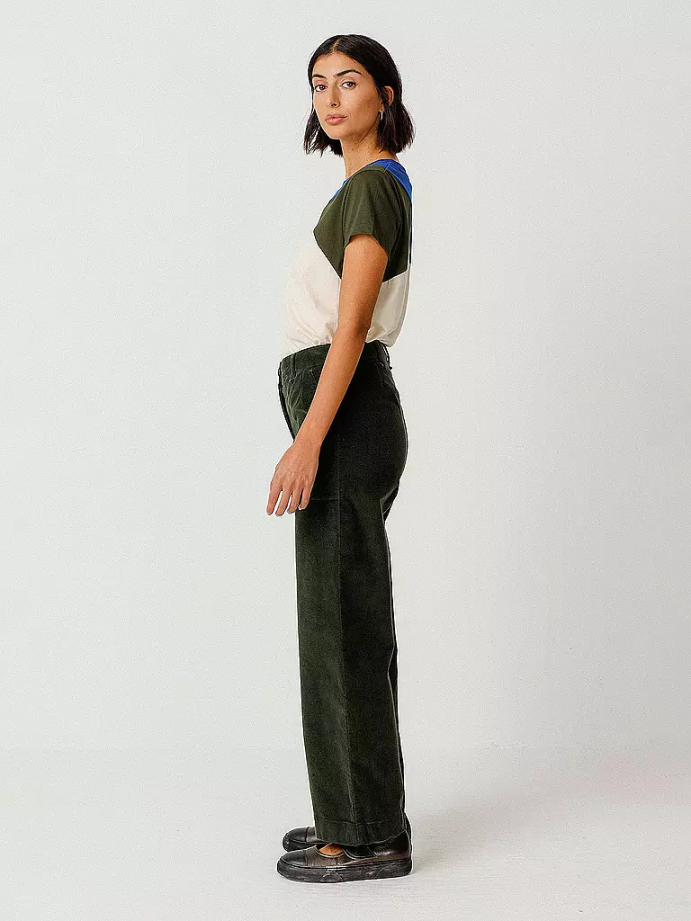 SKFK | Cordhose IARZA | Vert foncé