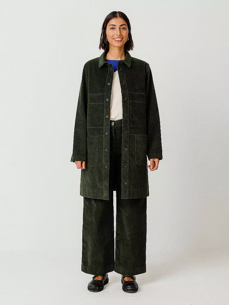 SKFK | Cordhose IARZA | Vert foncé