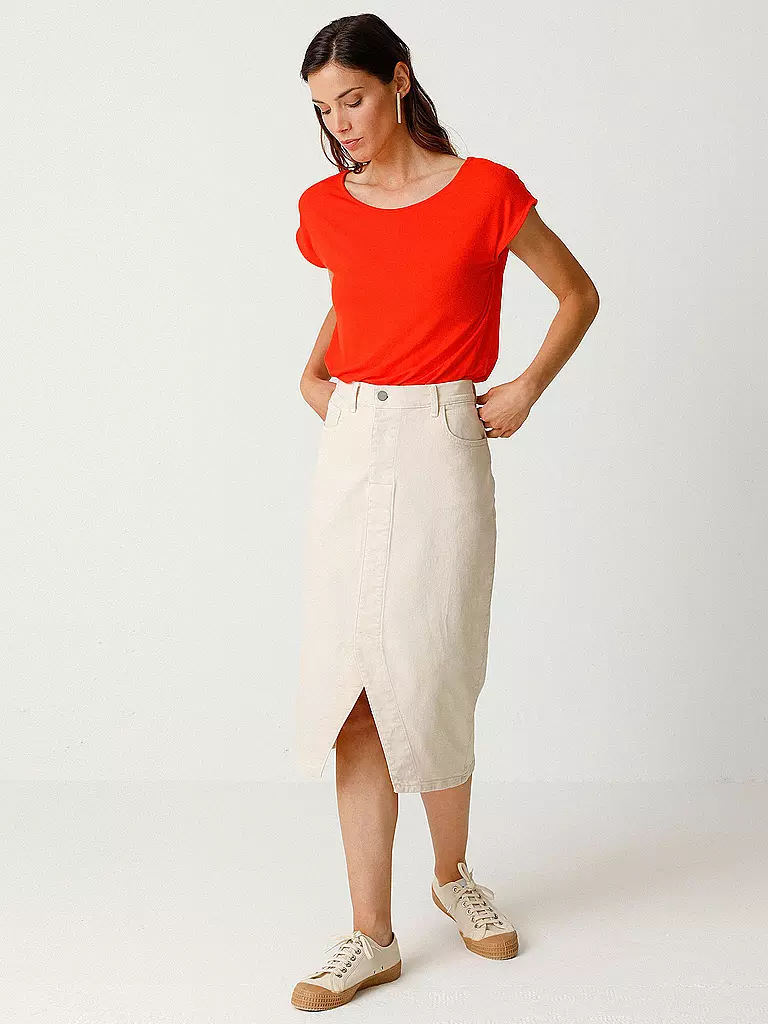 SKFK | Jupe en jean AINTZANE | creme