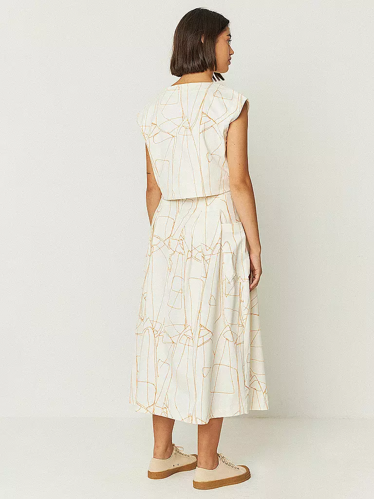 SKFK | T-shirt blouse JANA | Blanc