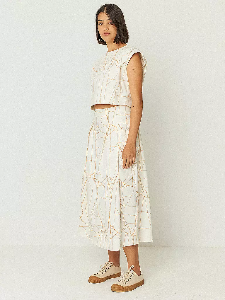 SKFK | T-shirt blouse JANA | Blanc