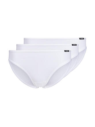 SKINY | Slip lot de 3 ESSENTIALS blanc