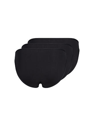 SKINY | Slip lot de 3 COTTON ESSENTIALS black