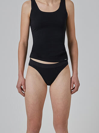 SKINY | Rio Slip Lot de 2 COTTON RIB noir