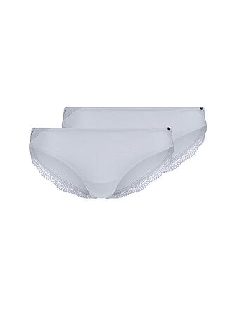 SKINY | Slip lot de 2 CLASSICOTTON blanc