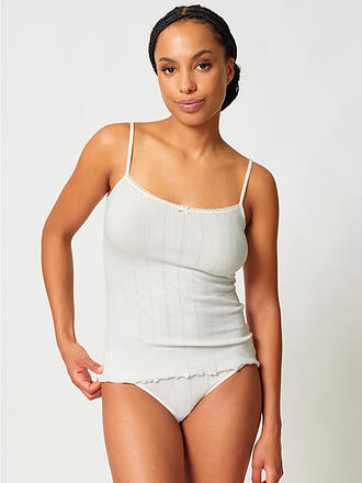 SKINY | Top AJOURÉ ivoire
