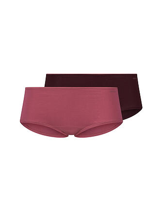 SKINY | Slip lot de 2 ADVANTAGE COTTON STRETCH rosewine selection