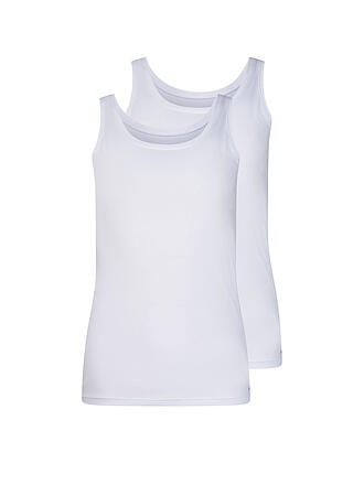 SKINY | Débardeur lot de 2 ADVANTAGE COTTON STRETCH blanc