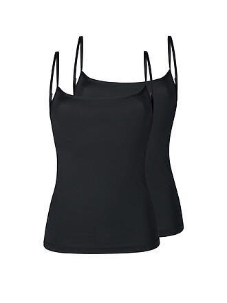 SKINY | Top - Maillot de corps lot de 2 ADVANTAGE COTTON STRETCH noir