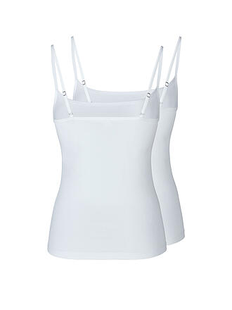 SKINY | Top - Maillot de corps lot de 2 ADVANTAGE COTTON STRETCH blanc